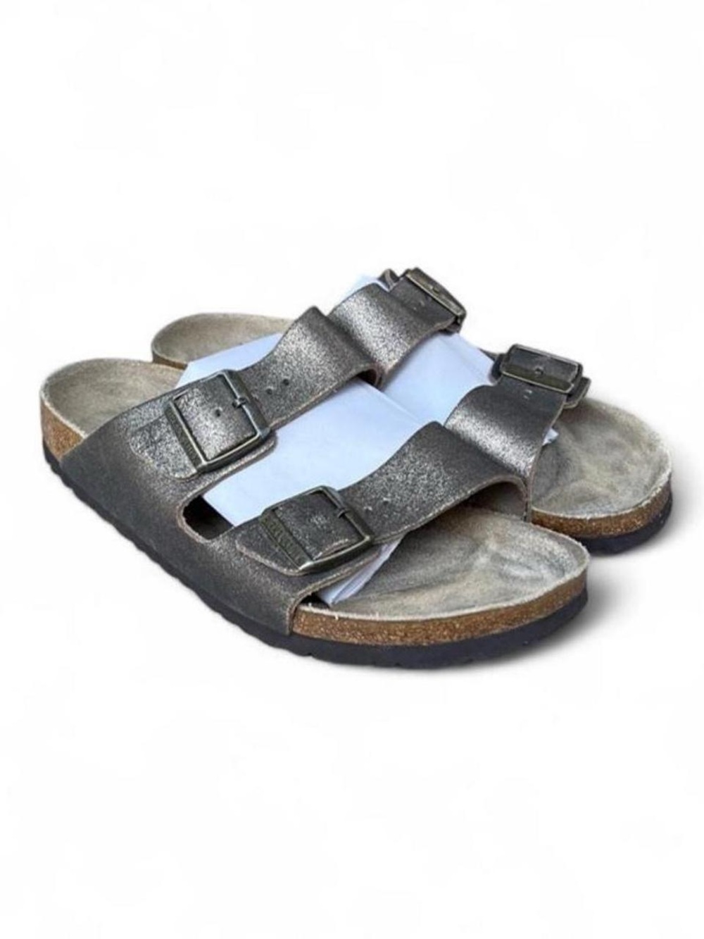 Birkenstock Arizona Shimmery Gold Sandals EU 42 Women’s 11 Narrow